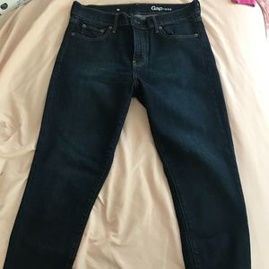 GAP dark wash jeans